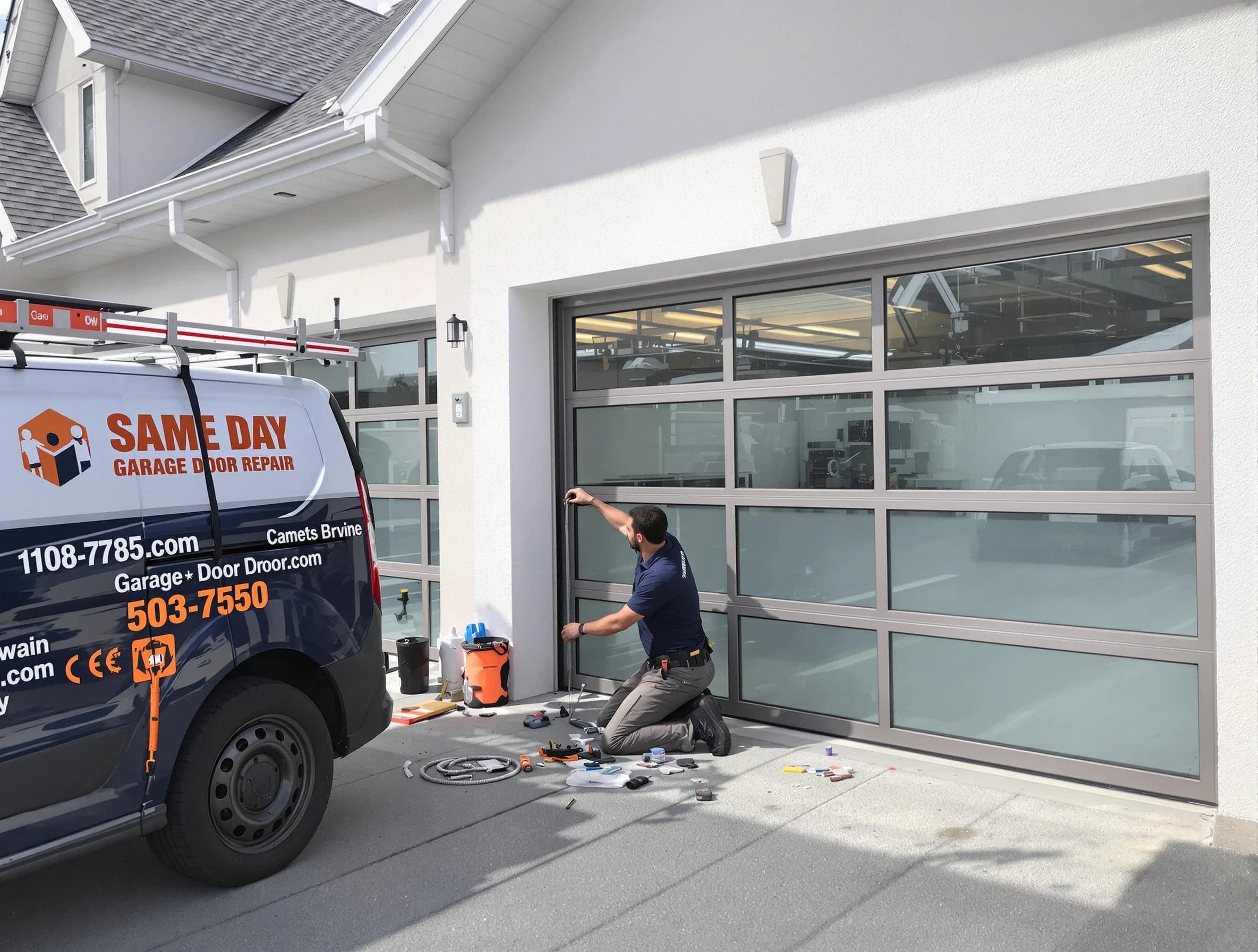 Same-day garage door repair service by Manville Garage Door Repair in Manville