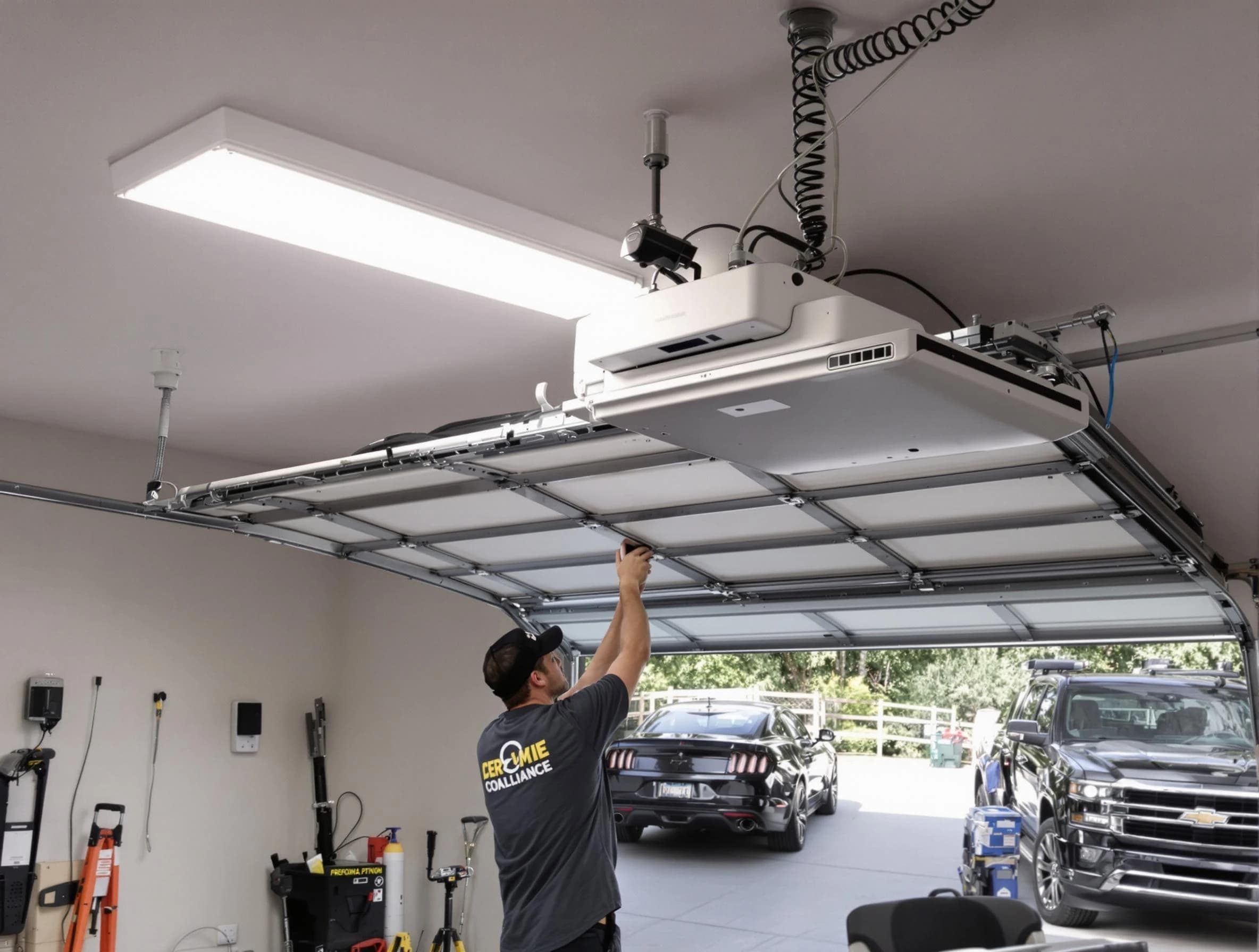 Garage Door Opener Installation in Manville